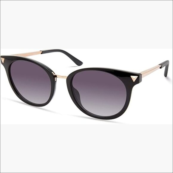 Acetate Round Sunglasses with Stud Accents, UV Protection main image 4
